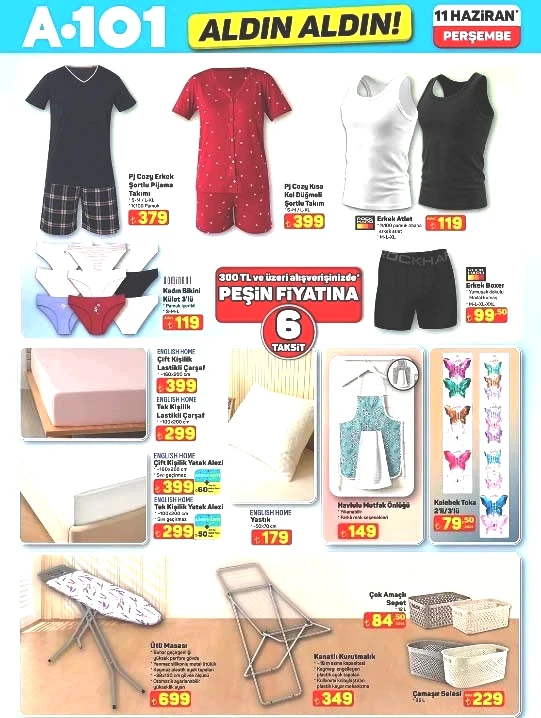 A101 ALDIN ALDIN KATALOĞU 11 HAZİRAN 2026 TAMAMI || A101 aktüel afişi bu hafta yeni neler geliyor, hangi ürünler var A101 indirim broşürü ile trambolin, kano seti, vantilatör, su parkı, araç süpürgesi, şarjlı vidalama geliyor...